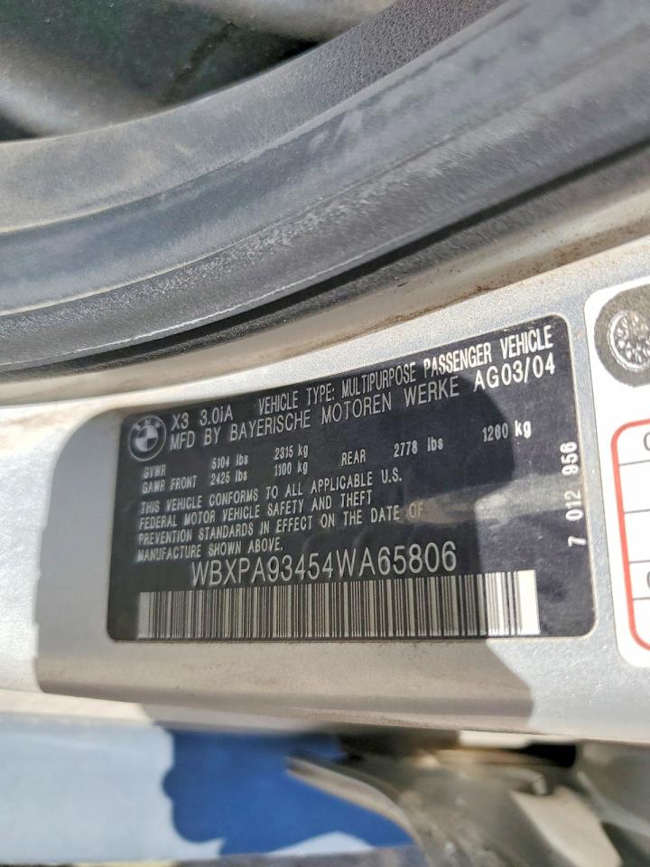 2004 BMW X3