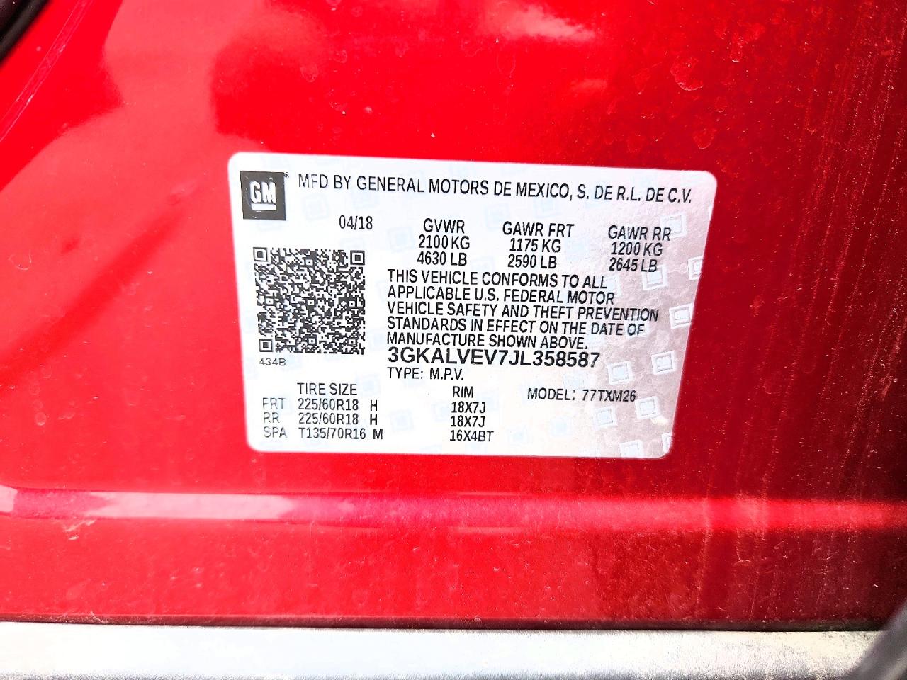 2018 GMC TERRAIN
