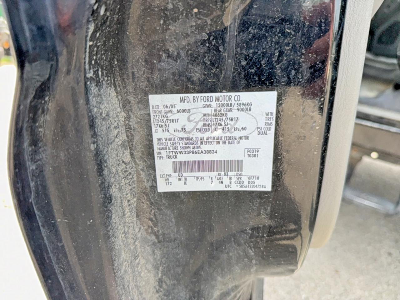 2006 FORD F350