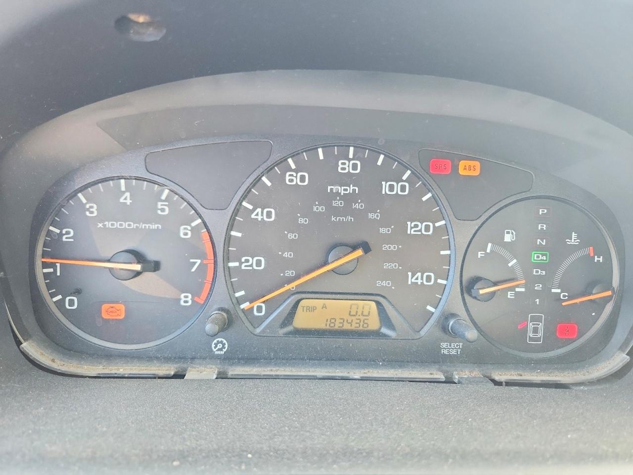 2000 HONDA ACCORD 2D