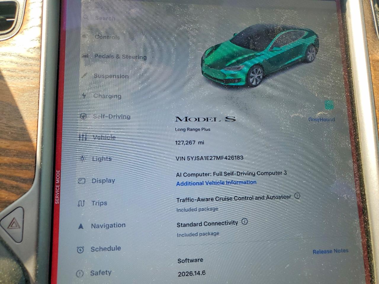 2021 TESLA MODEL S