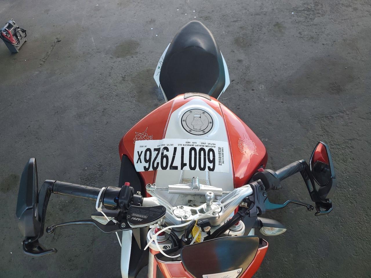 2015 M. V. AGUSTA MOTORCYCLE
