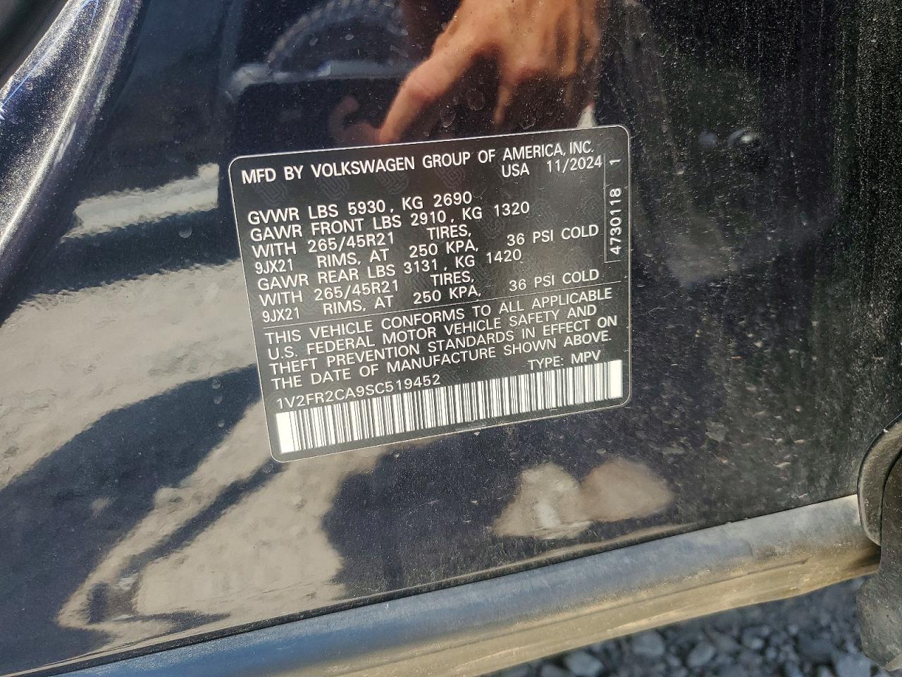 2025 VOLKSWAGEN ATLAS