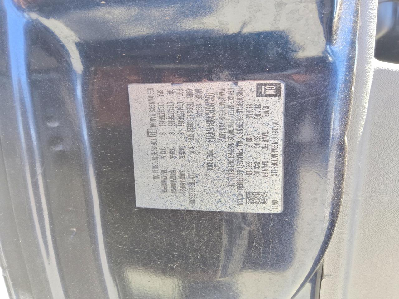2011 CHEVROLET EXPRESS