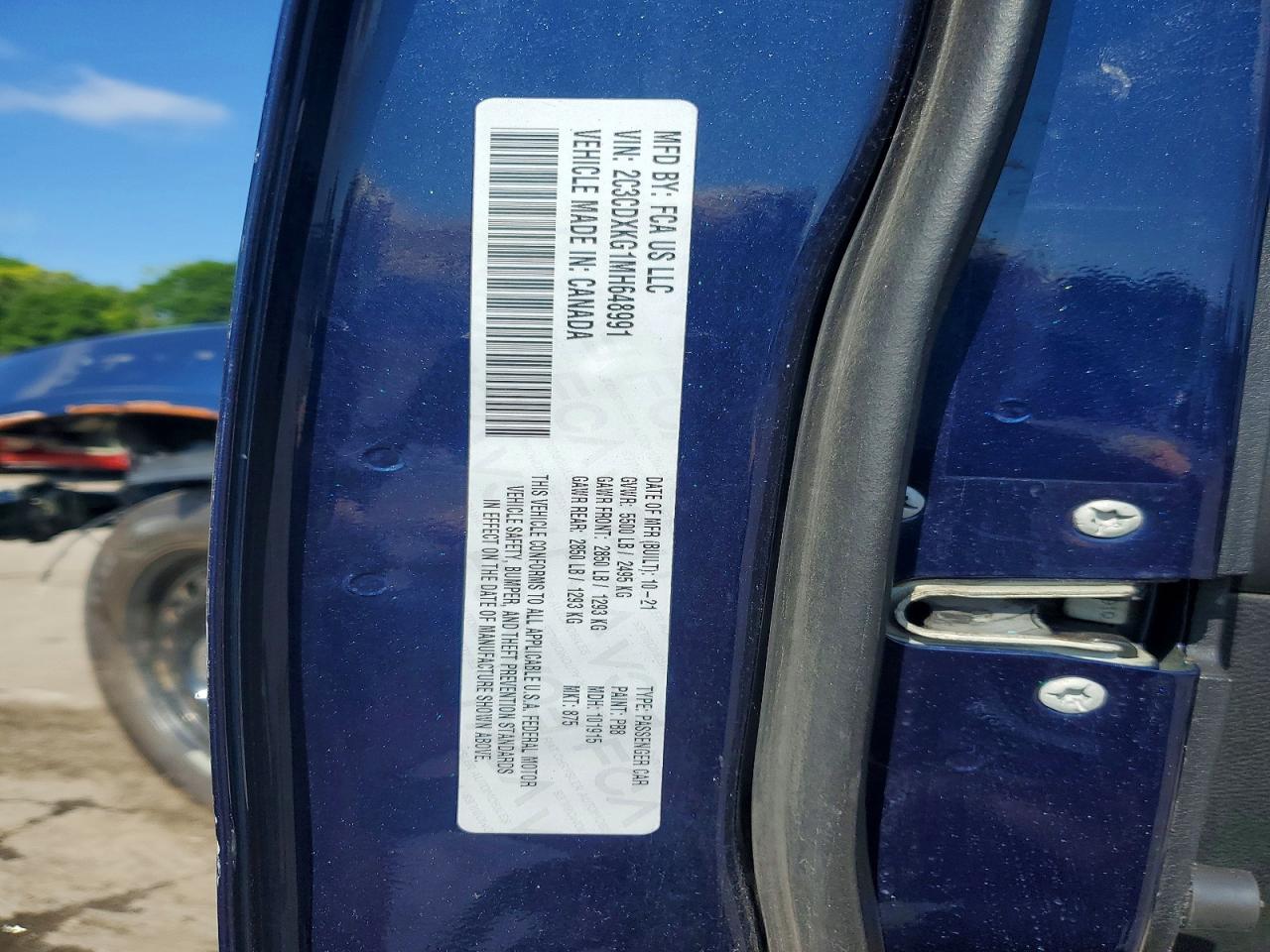 2021 DODGE CHARGER