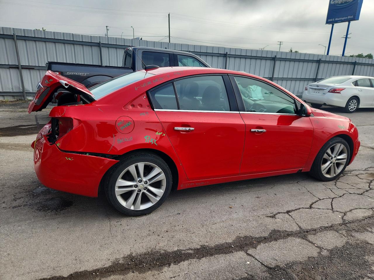 2016 CHEVROLET CRUZE