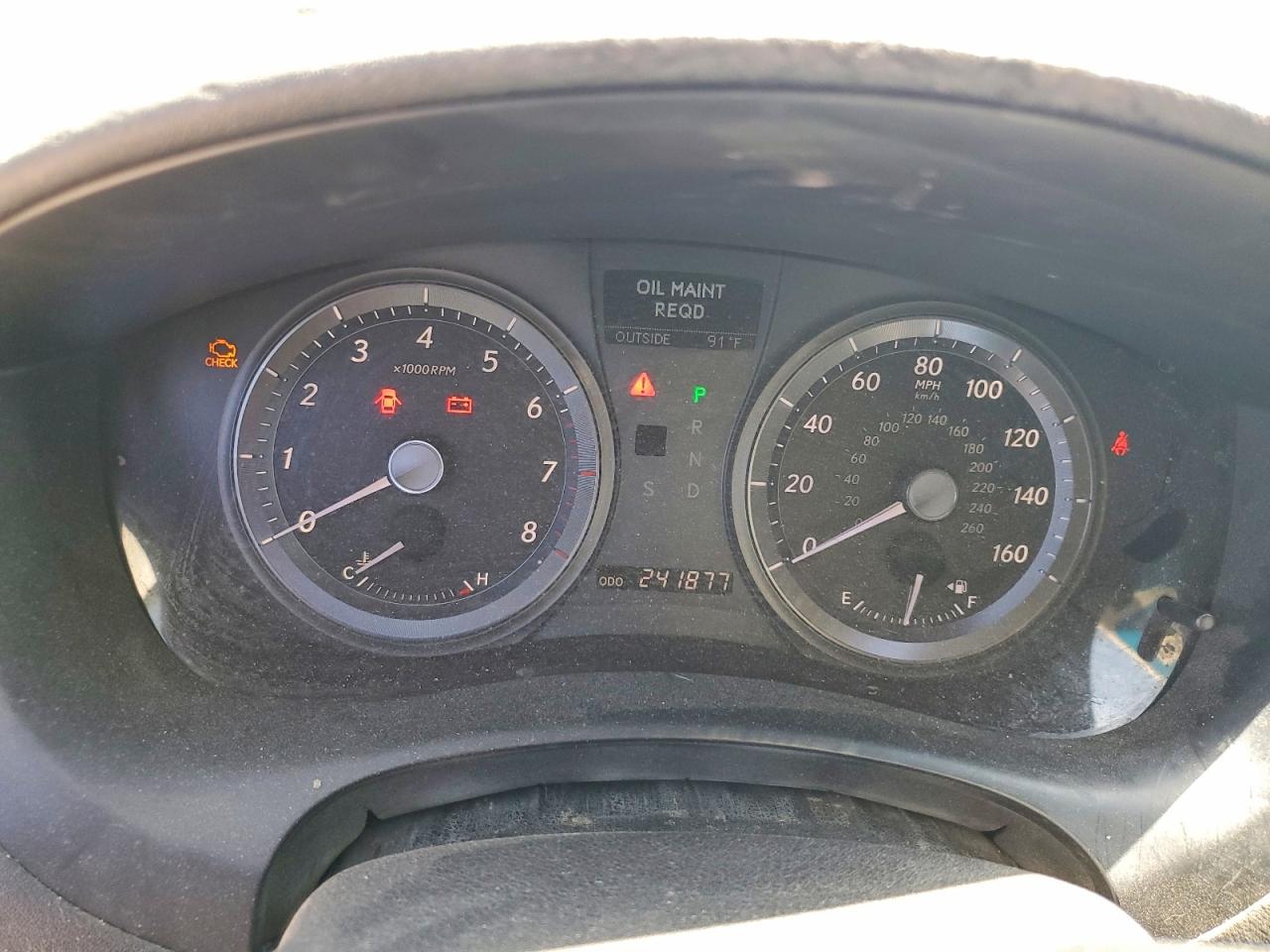 2007 LEXUS ES350
