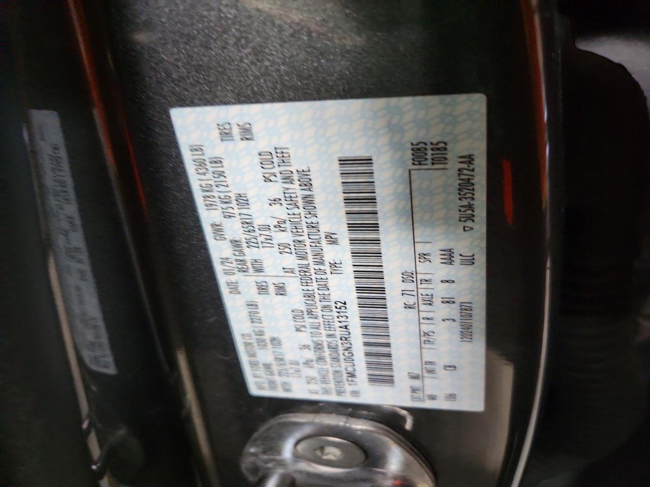 2024 FORD ESCAPE