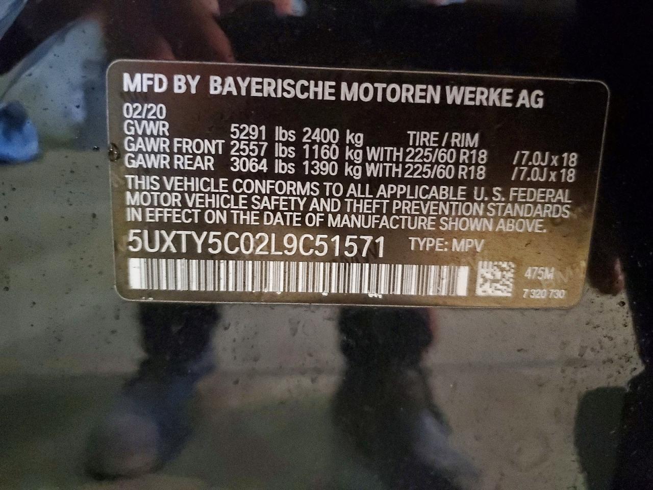 2020 BMW X3