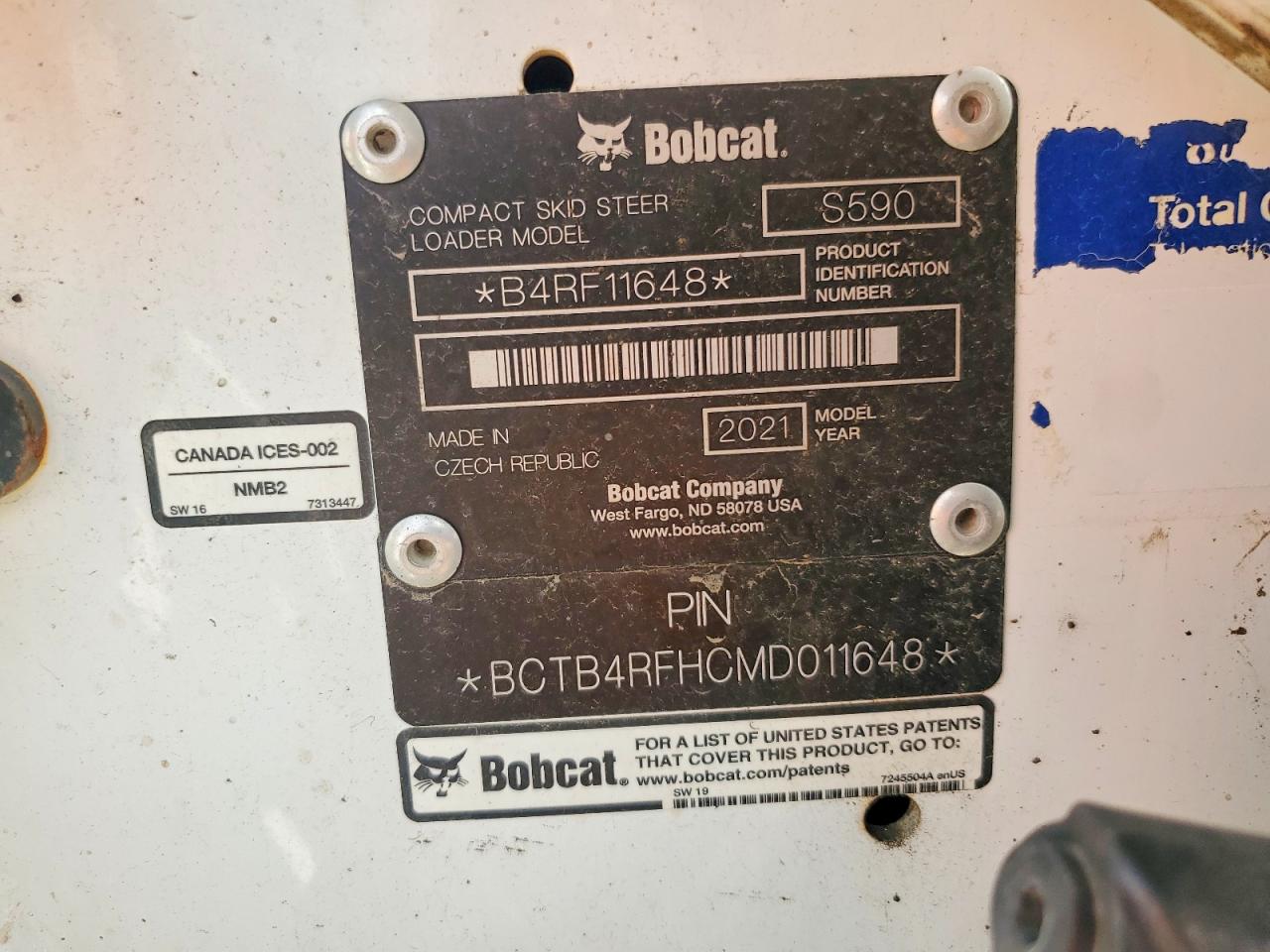 2021 BOBCAT SKID STEER
