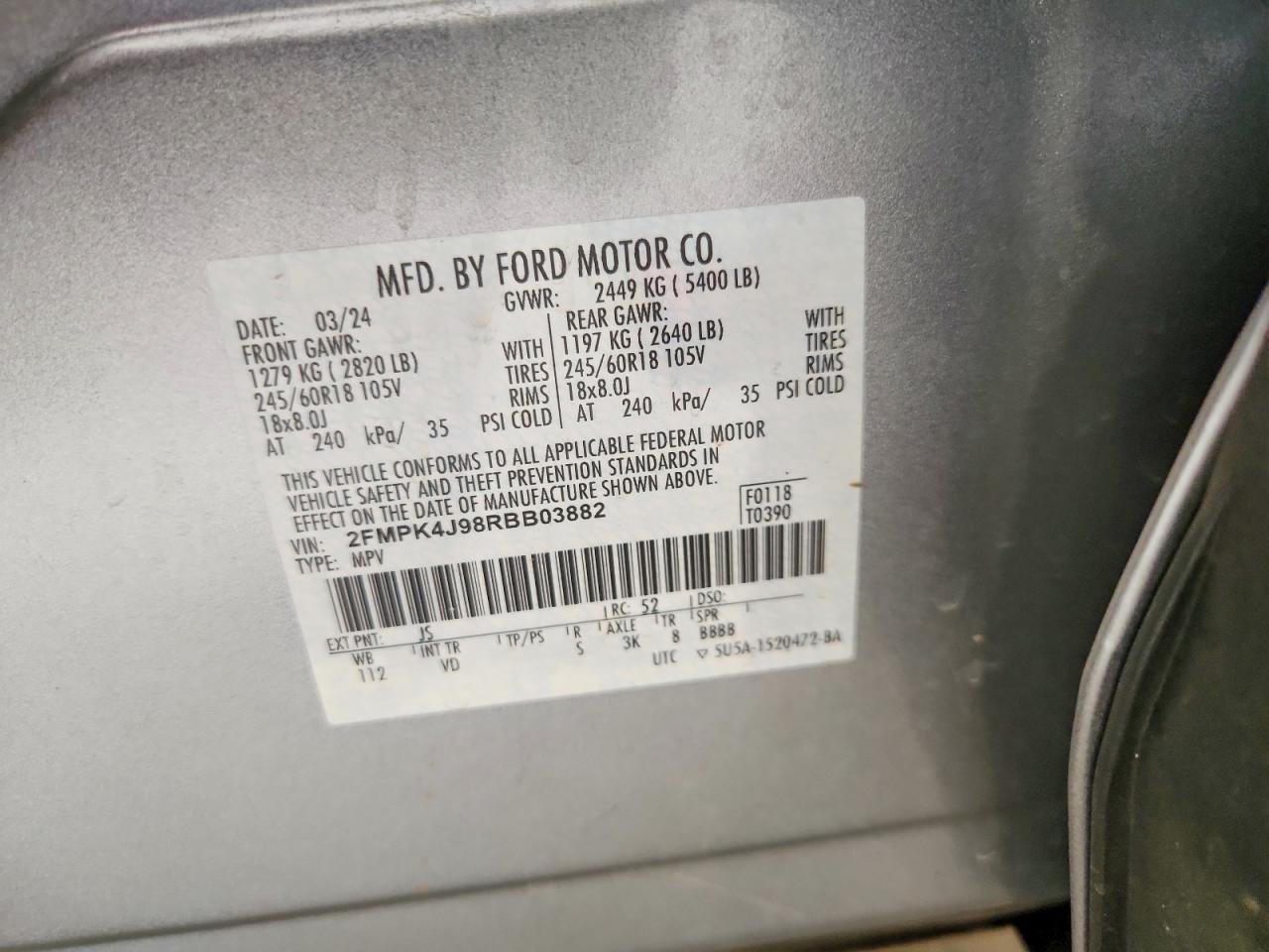 2024 FORD EDGE