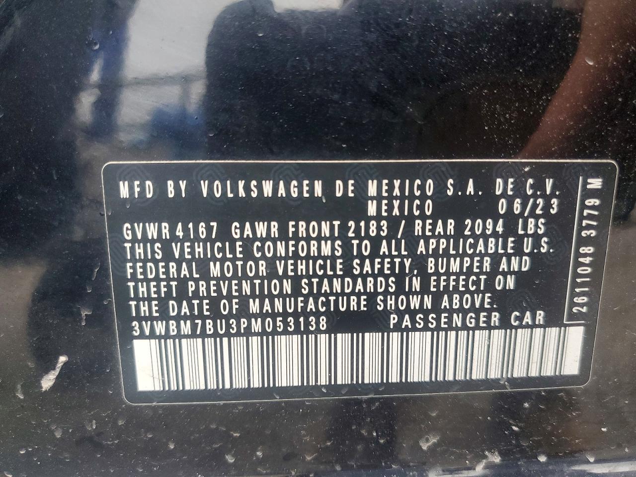 2023 VOLKSWAGEN JETTA