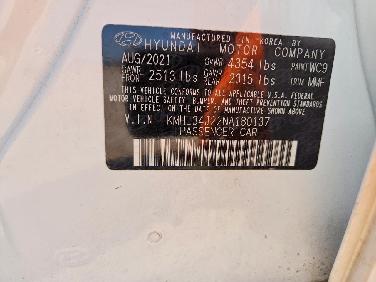 2022 HYUNDAI SONATA