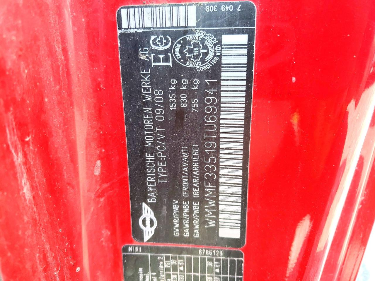 2009 MINI COOPER