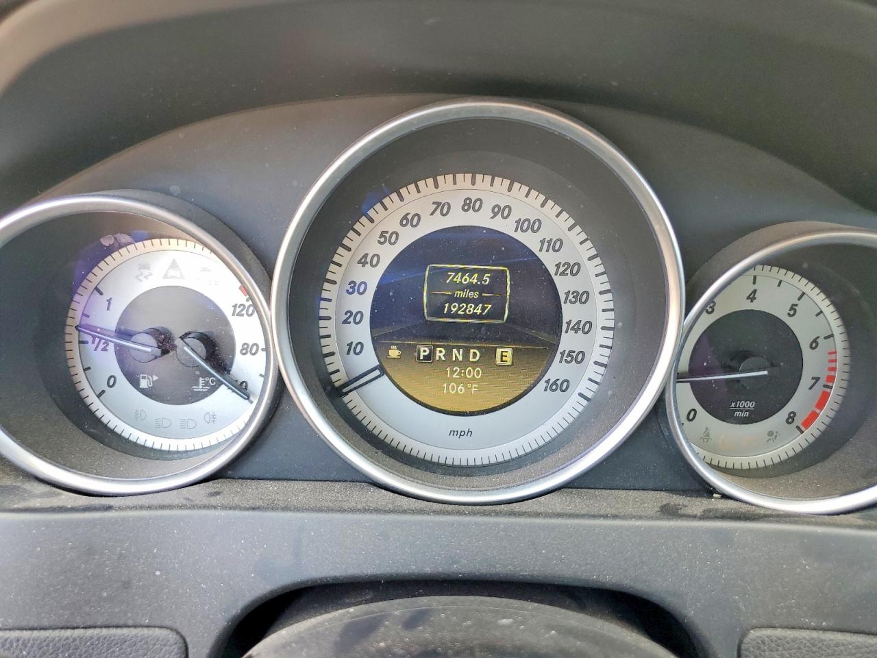 2012 MERCEDES-BENZ C-CLASS