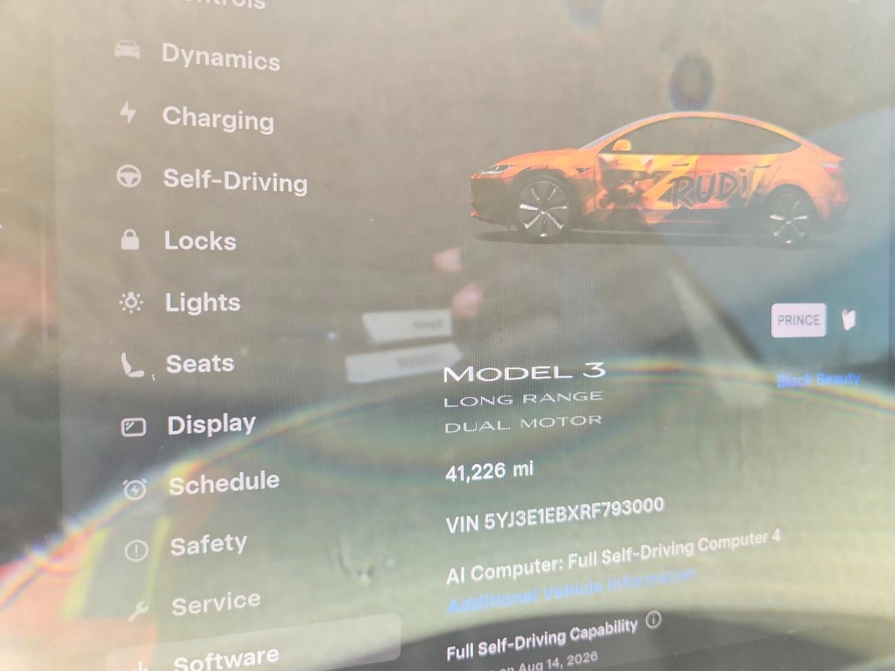 2024 TESLA MODEL 3