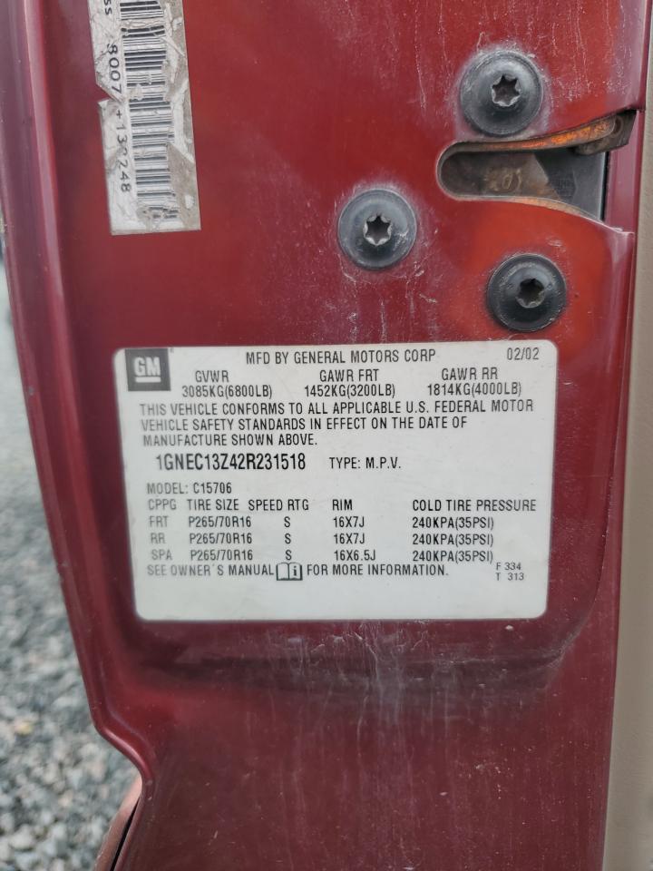 2002 CHEVROLET 1 TON STAK