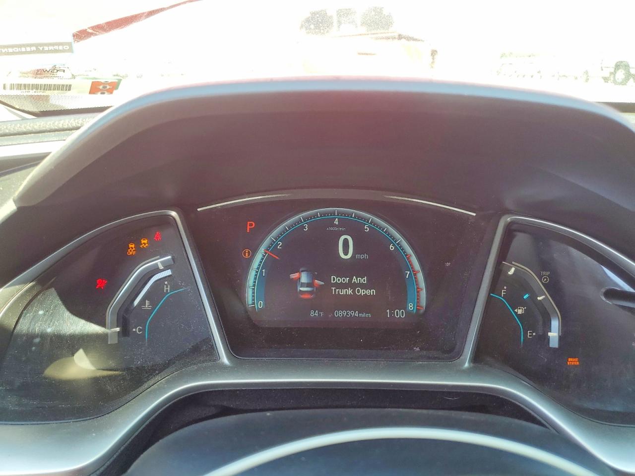 2016 HONDA CIVIC