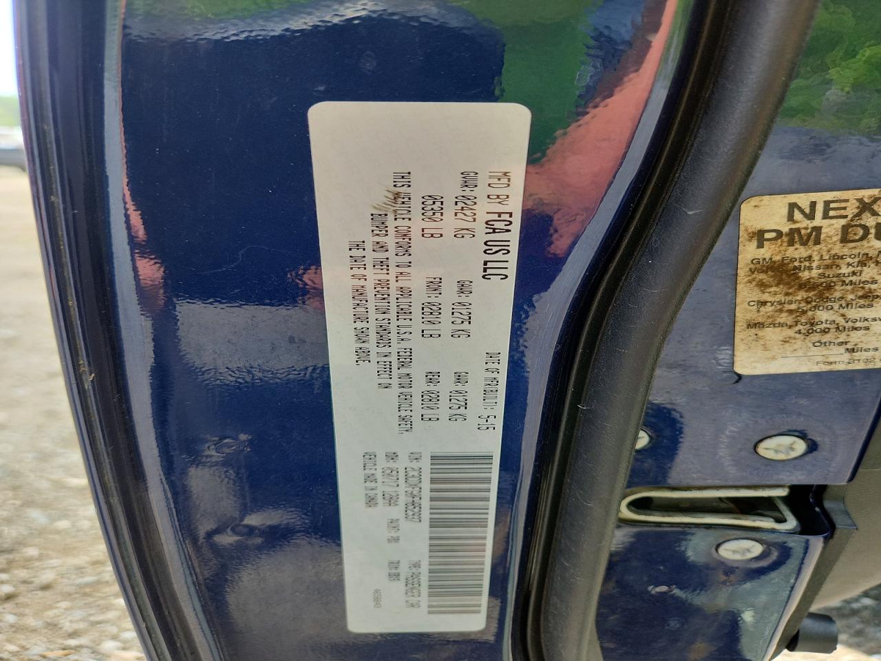 2015 DODGE CHARGER