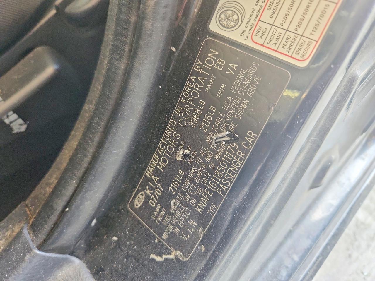 2008 KIA SPECTRA5