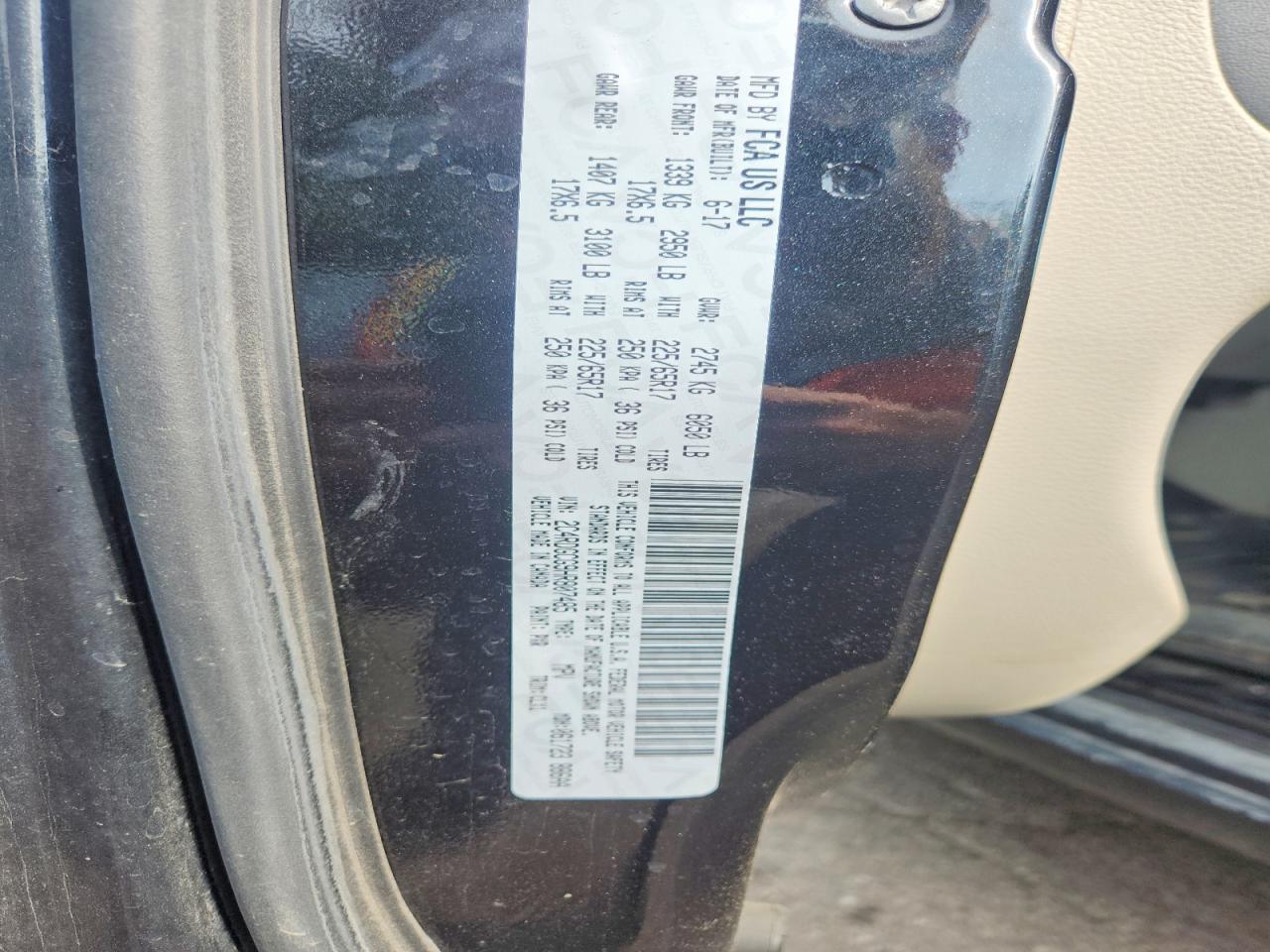 2017 DODGE CARAVAN