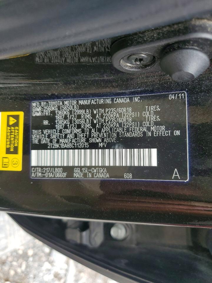 2011 LEXUS RX350