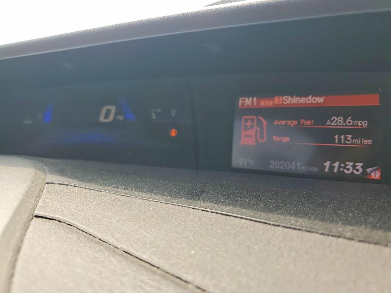 2012 HONDA CIVIC