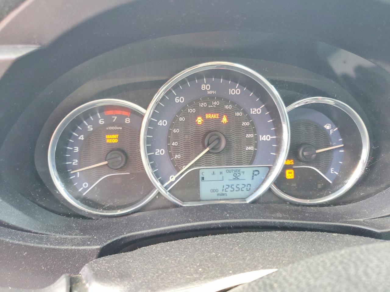 2014 TOYOTA COROLLA