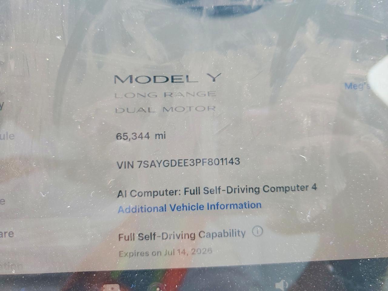 2023 TESLA MODEL Y
