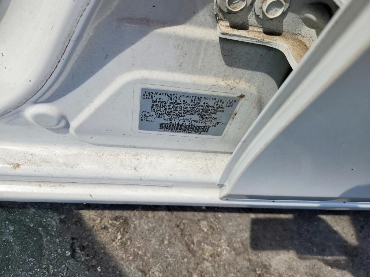 2013 NISSAN SENTRA