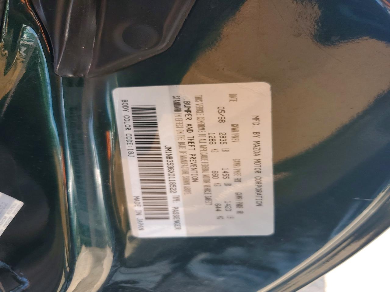1999 MAZDA MX5
