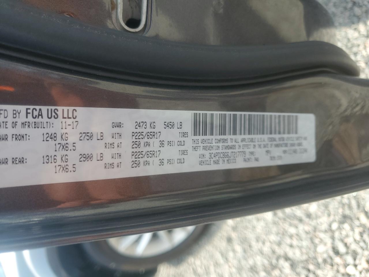 2018 DODGE JOURNEY