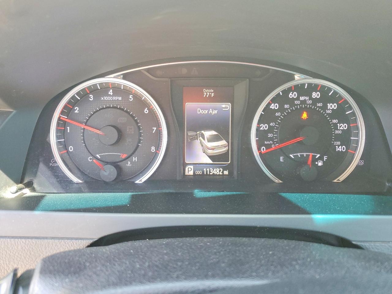 2016 TOYOTA CAMRY