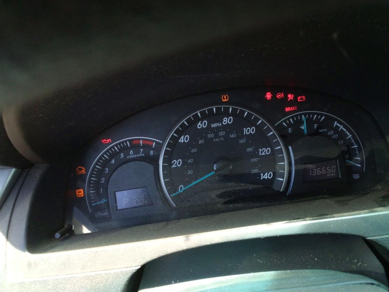 2012 TOYOTA CAMRY