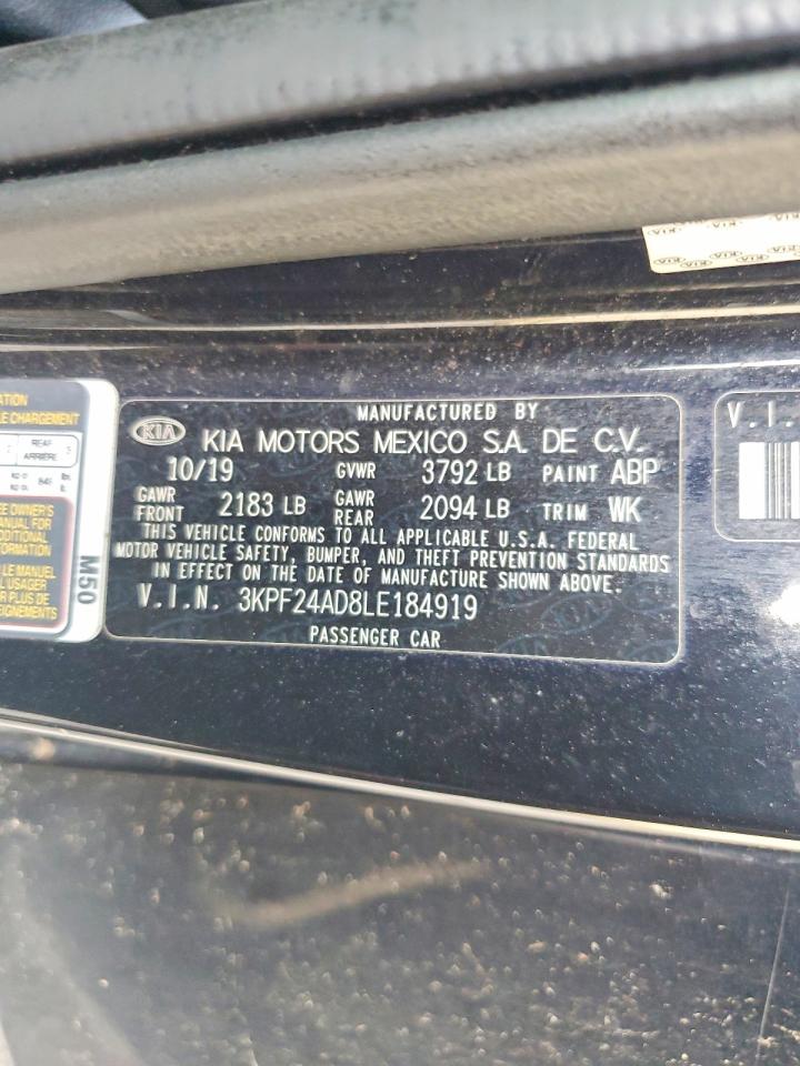 2020 KIA FORTE