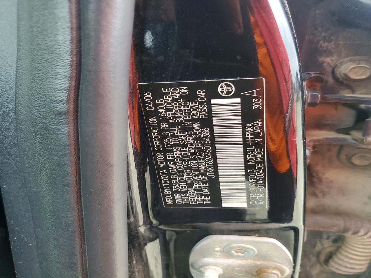 2006 SCION XA BASE