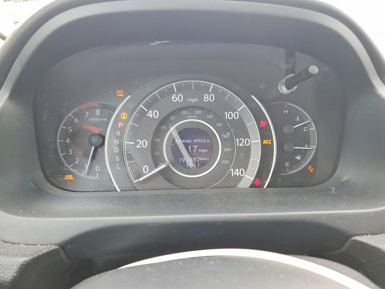 2016 HONDA CRV