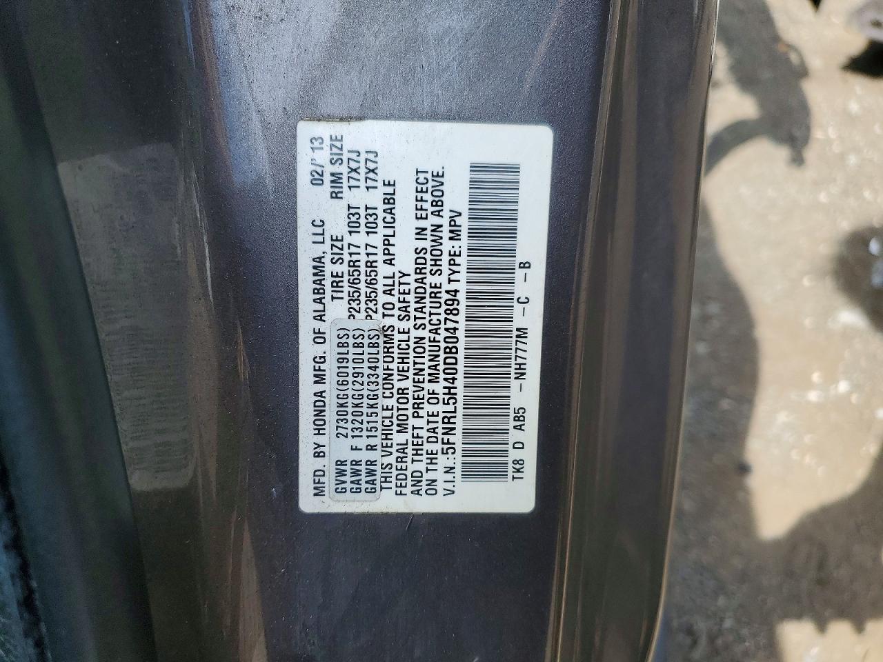 2013 HONDA All Models