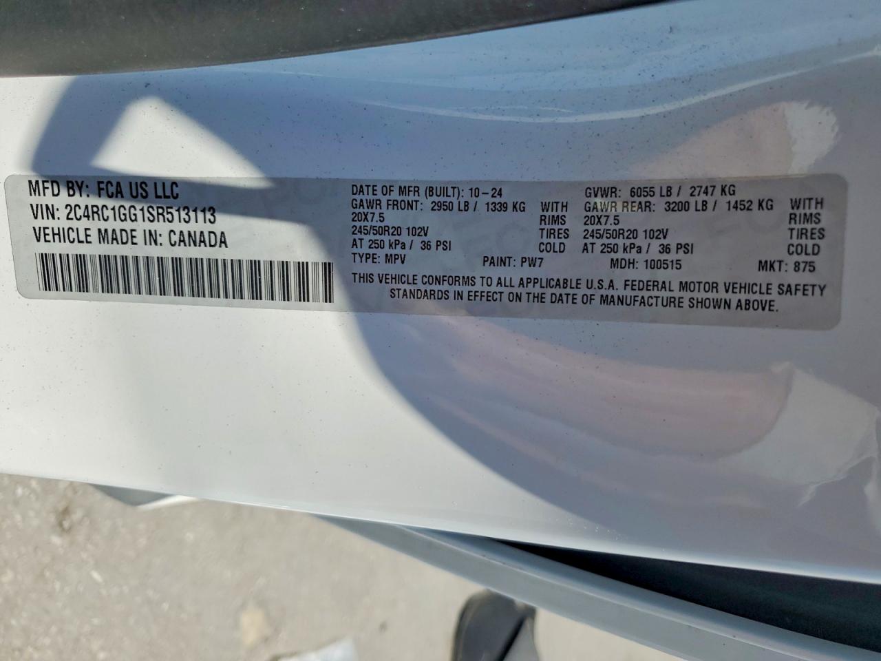 2025 CHRYSLER PACIFICA