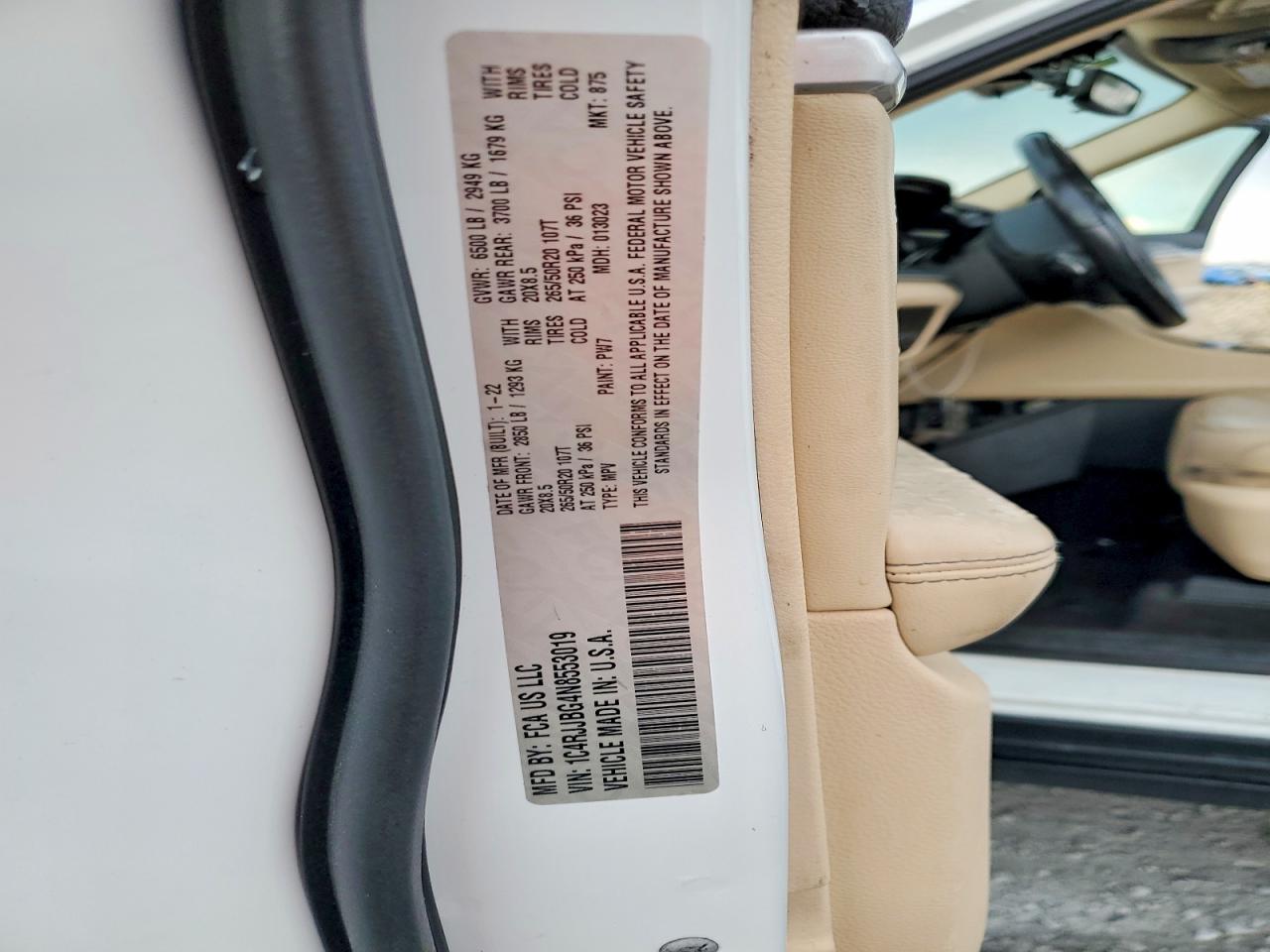 2022 JEEP CHEROKEE