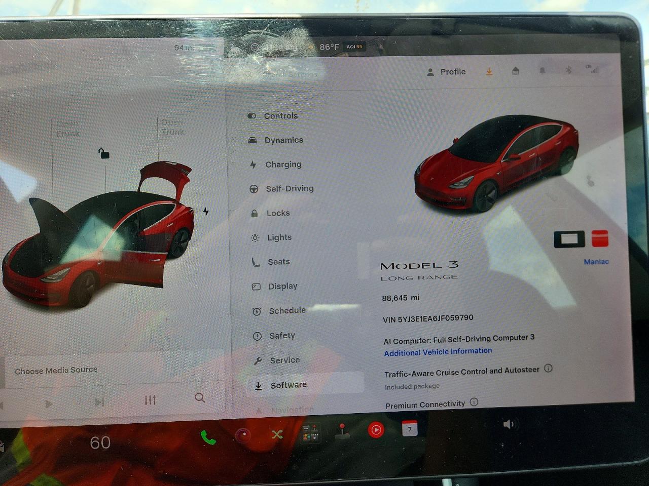 2018 TESLA MODEL 3