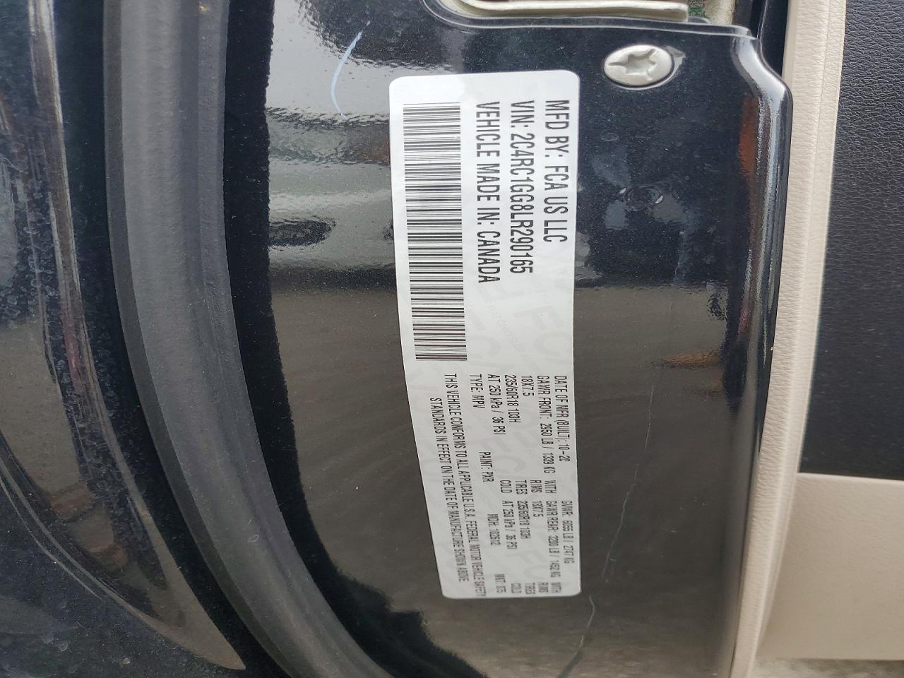 2020 CHRYSLER PACIFICA