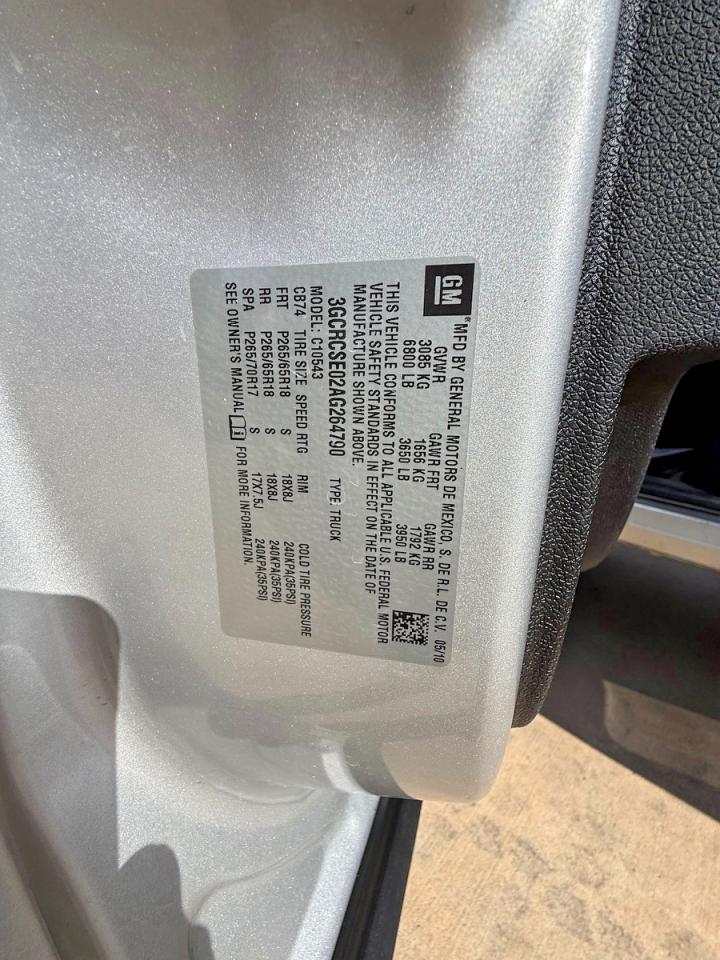 2010 CHEVROLET SILVERADO