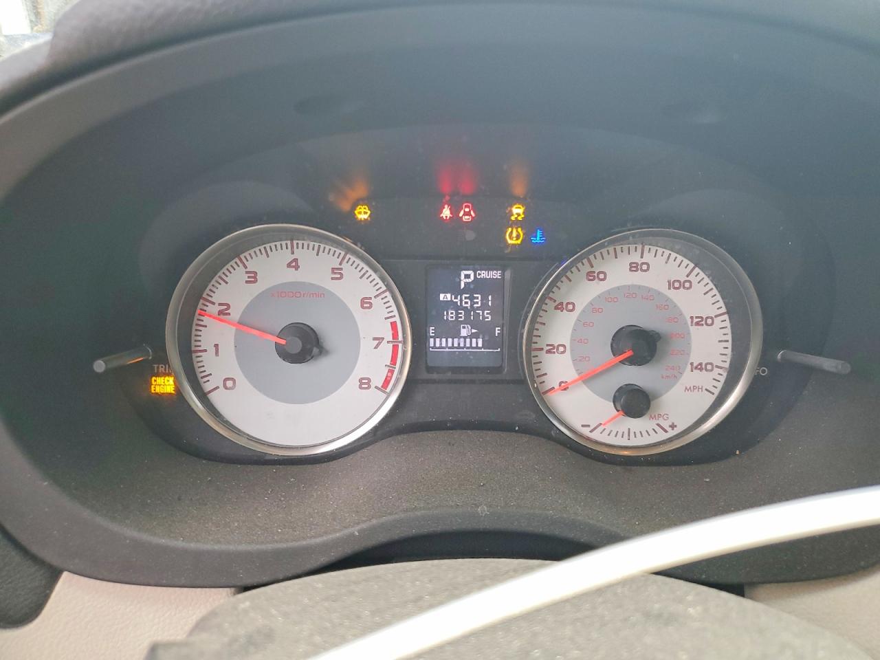 2012 SUBARU IMPREZA
