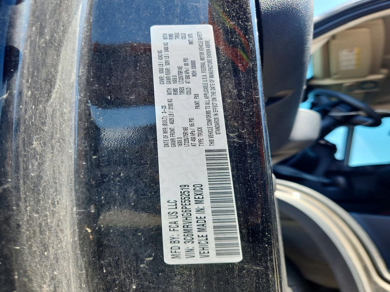 2023 RAM PROMASTER