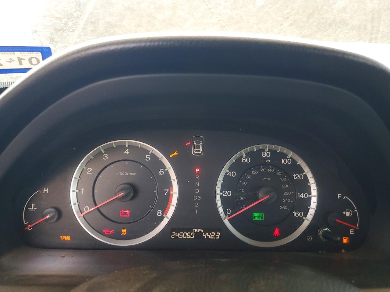 2012 HONDA ACCORD