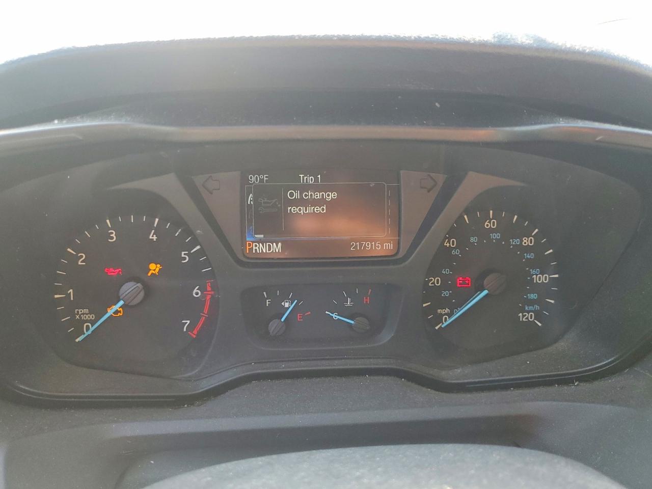 2016 FORD TRANSIT