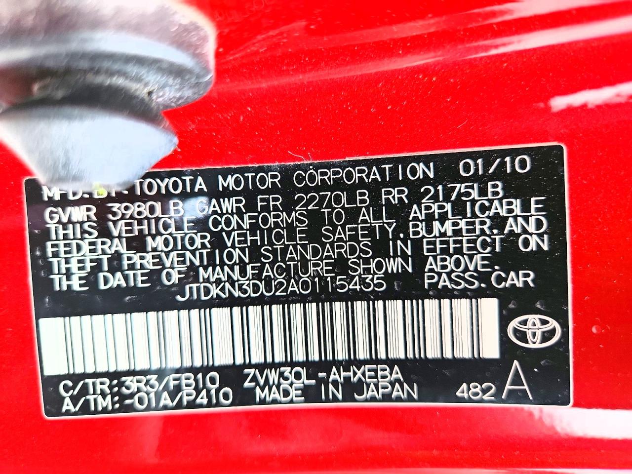 2010 TOYOTA PRIUS