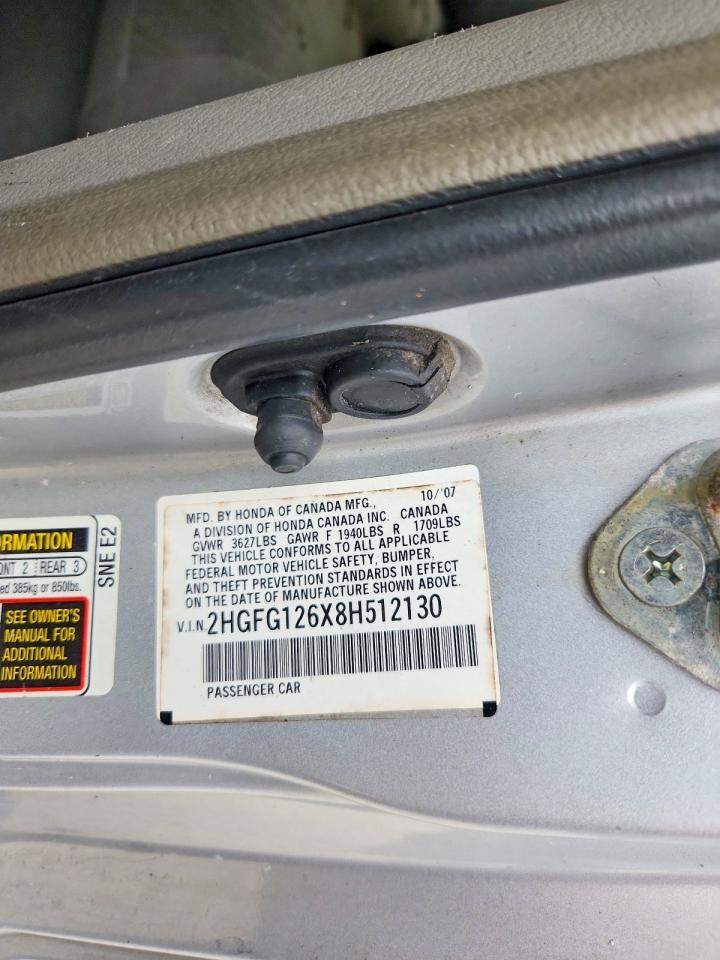 2008 HONDA CIVIC
