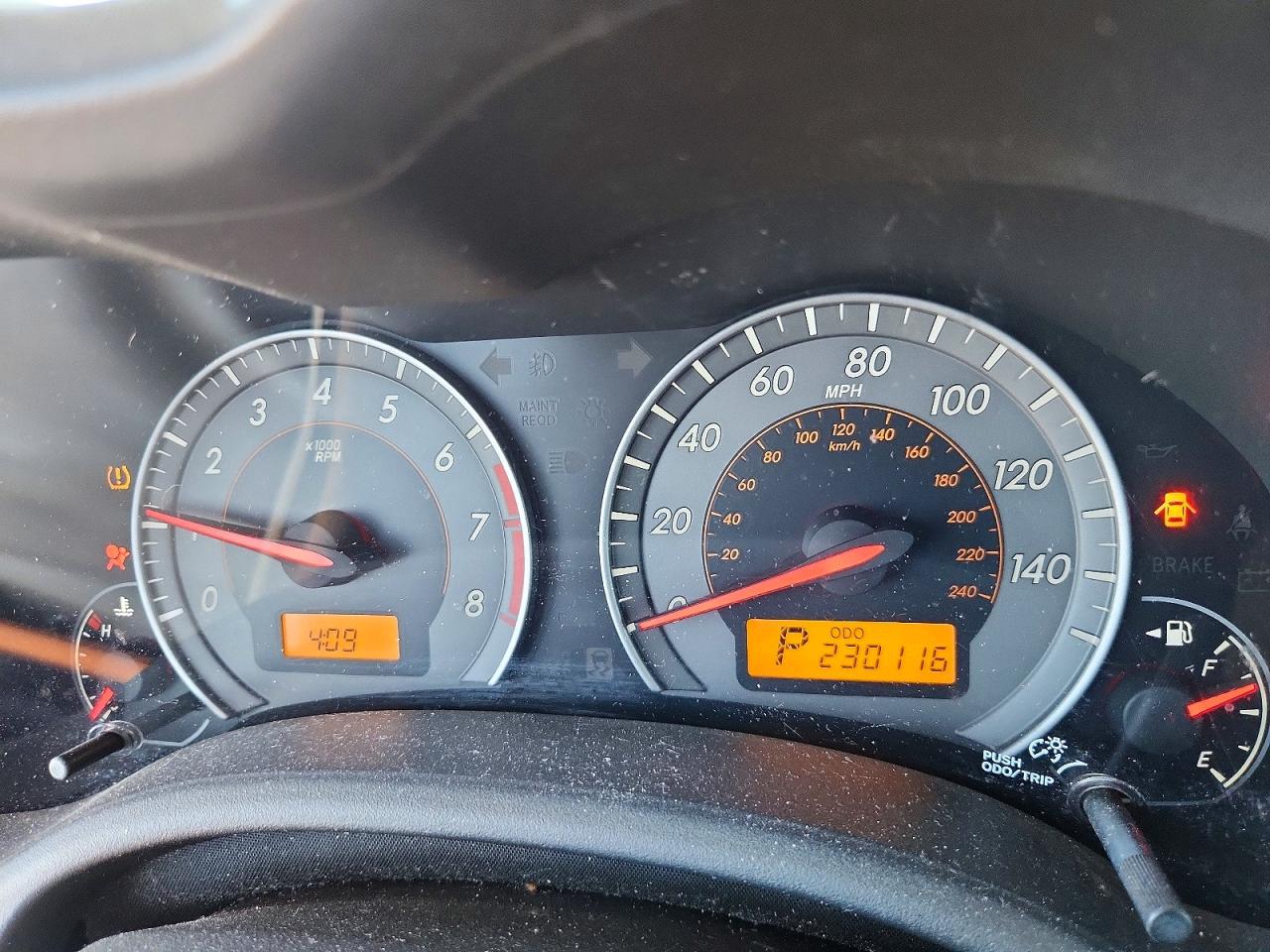 2010 TOYOTA COROLLA